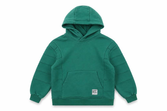 Boys UK Size 9 Years Haykids Club Green Pullover Hoodie
