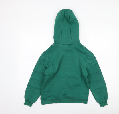 Boys UK Size 9 Years Haykids Club Green Pullover Hoodie