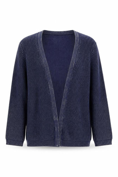 Womens UK Size S Woolovers Blue Cardigan Jumper