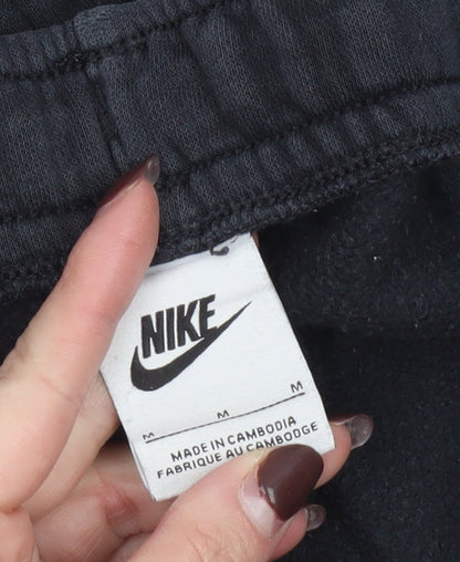 Nike Men's Black Joggers M Regular Fit Fleece Sweatpants