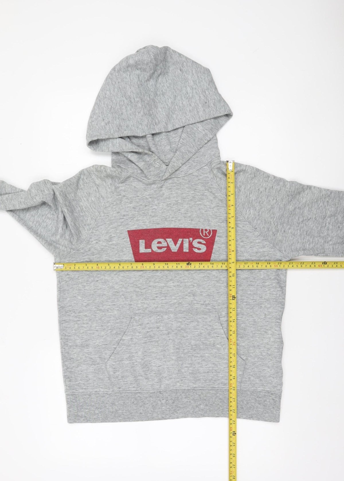 Womens UK Size M Levi's Grey Pullover Hoodie