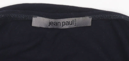 Womens UK Size 12 Jean Paul Berlin Black Tunic Blouse