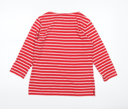Womens UK Size 8 Regatta Red Basic T-Shirt