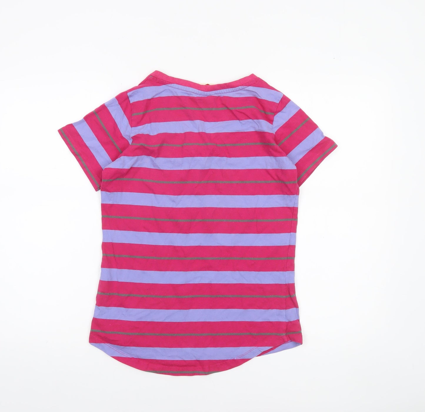 Womens UK Size 12 Lee Cooper Multicoloured Basic T-Shirt
