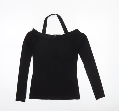 Womens UK Size 6 Baukjen Black Basic T-Shirt