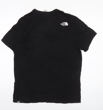 The North Face Men's Black Cotton Crew Neck Short Sleeve T-Shirt M