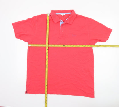 Mens UK Size L Cotton Traders 100% Cotton Polo Shirt