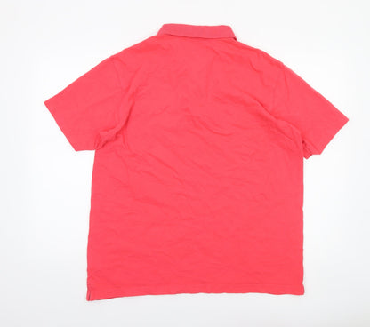 Mens UK Size L Cotton Traders 100% Cotton Polo Shirt