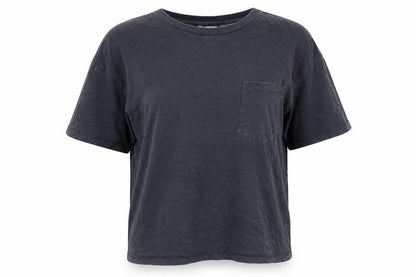 Womens UK Size S Zara Black Basic T-Shirt