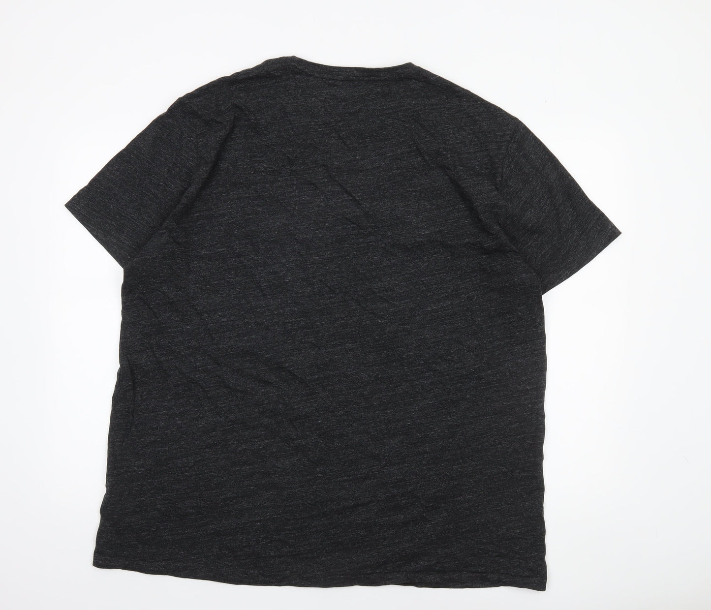 Ralph Lauren Men's Black Crew Neck Custom Slim Fit T-Shirt XXL