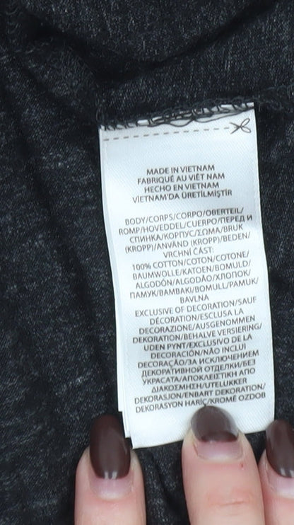 Ralph Lauren Men's Black Crew Neck Custom Slim Fit T-Shirt XXL