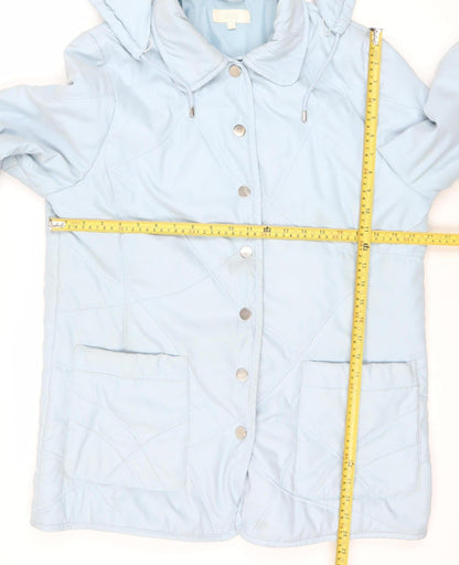Womens UK Size 16 Marks and Spencer Blue Puffer Jacket