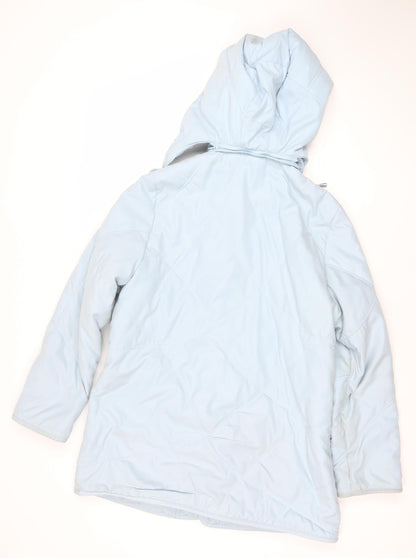 Womens UK Size 16 Marks and Spencer Blue Puffer Jacket