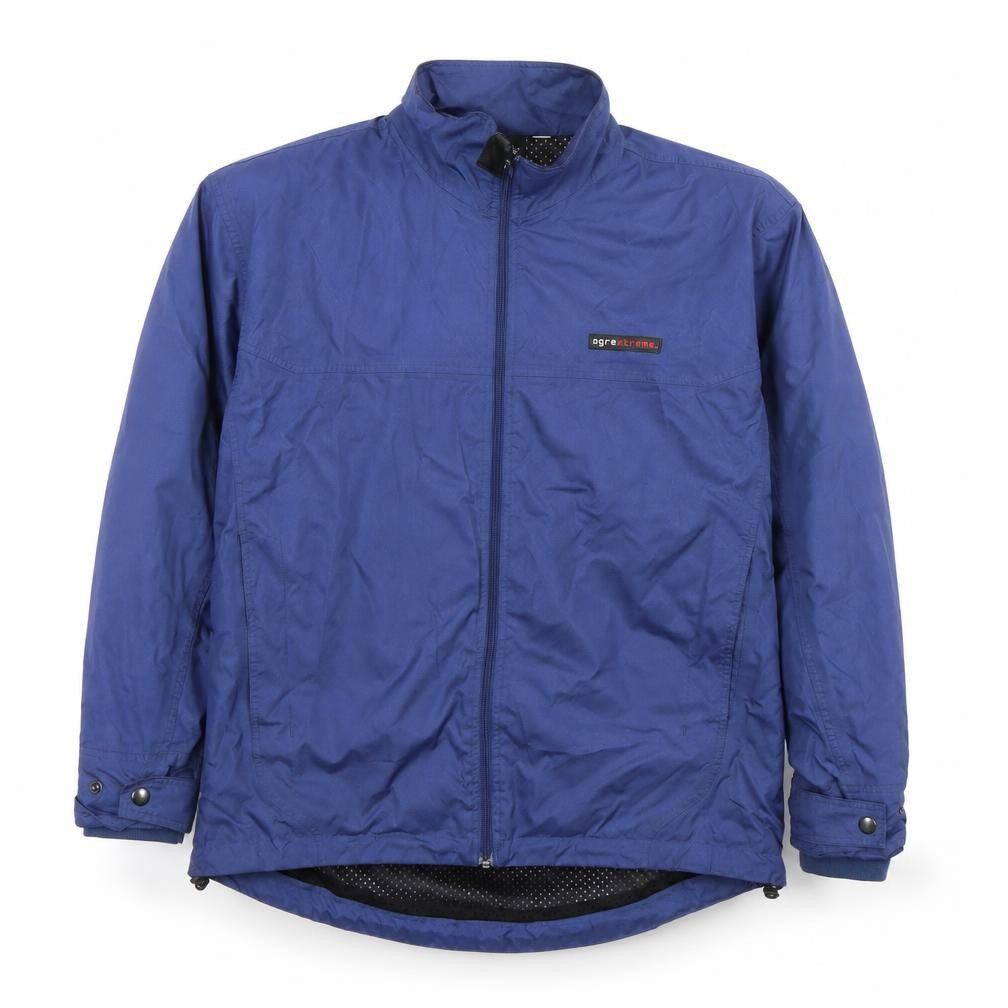 Mens UK Size S ogre. Blue Windbreaker Coat