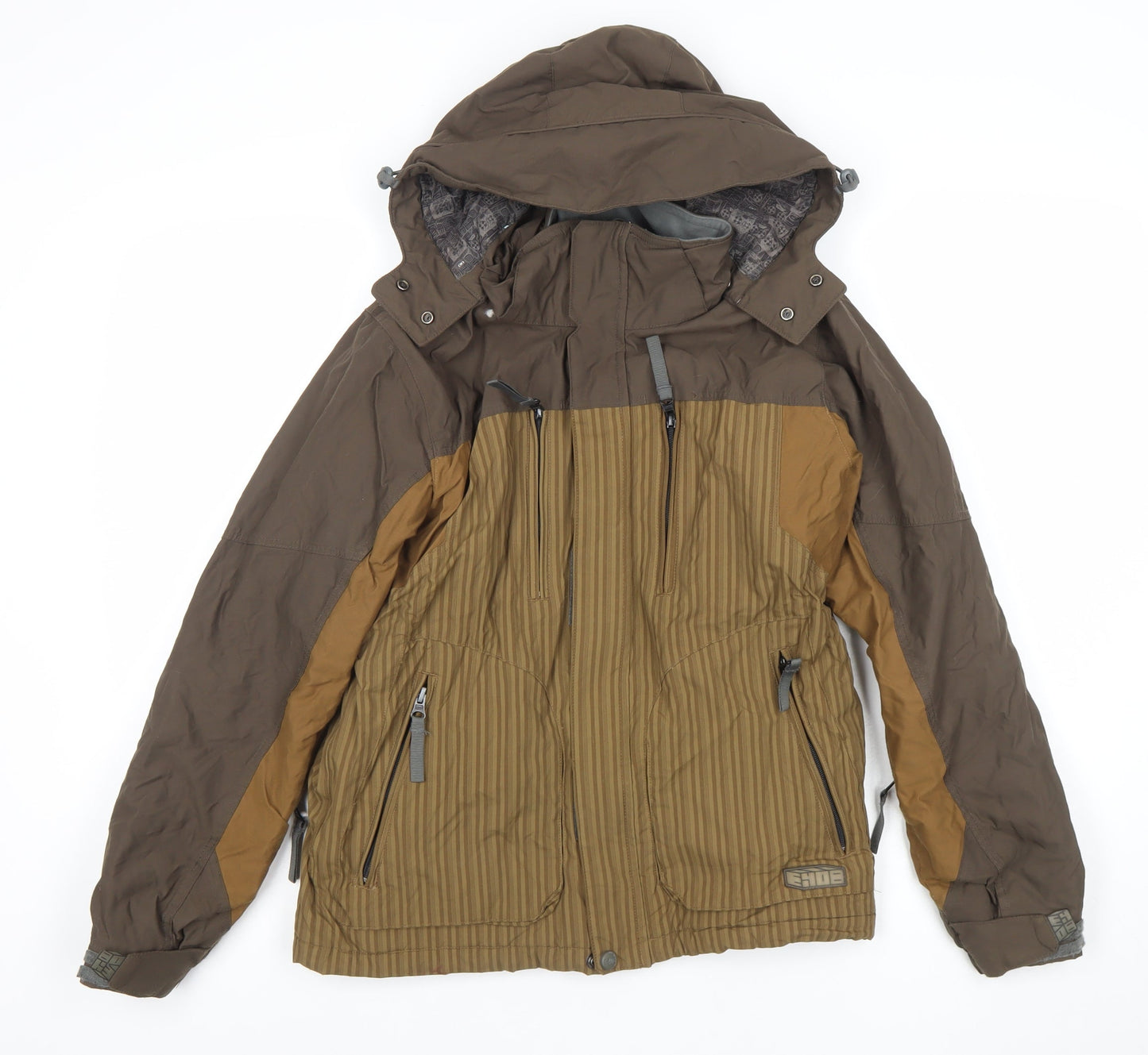 Boys UK Size M E408 Brown Puffer Jacket