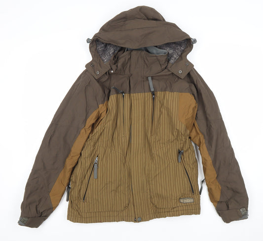 Boys UK Size M E408 Brown Puffer Jacket