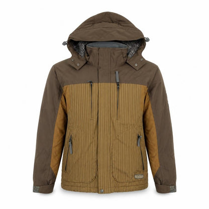 Boys UK Size M E408 Brown Puffer Jacket