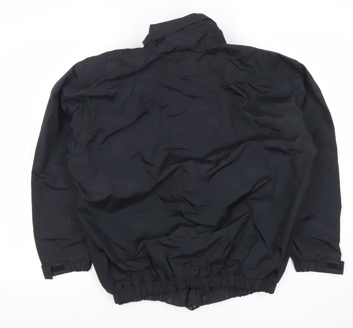 Boys UK Size L Trimark Black Windbreaker Coat