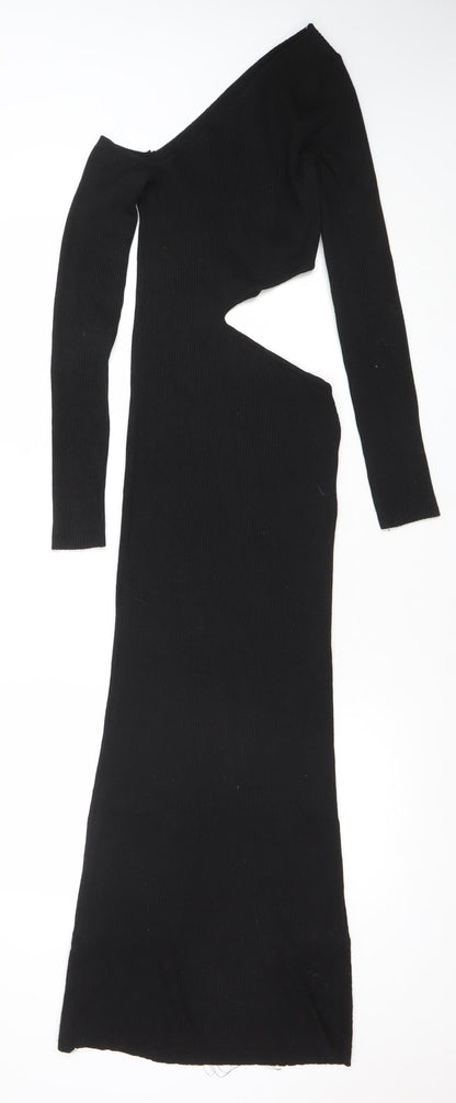 Womens UK Size XS Stradivarius Bodycon Dress