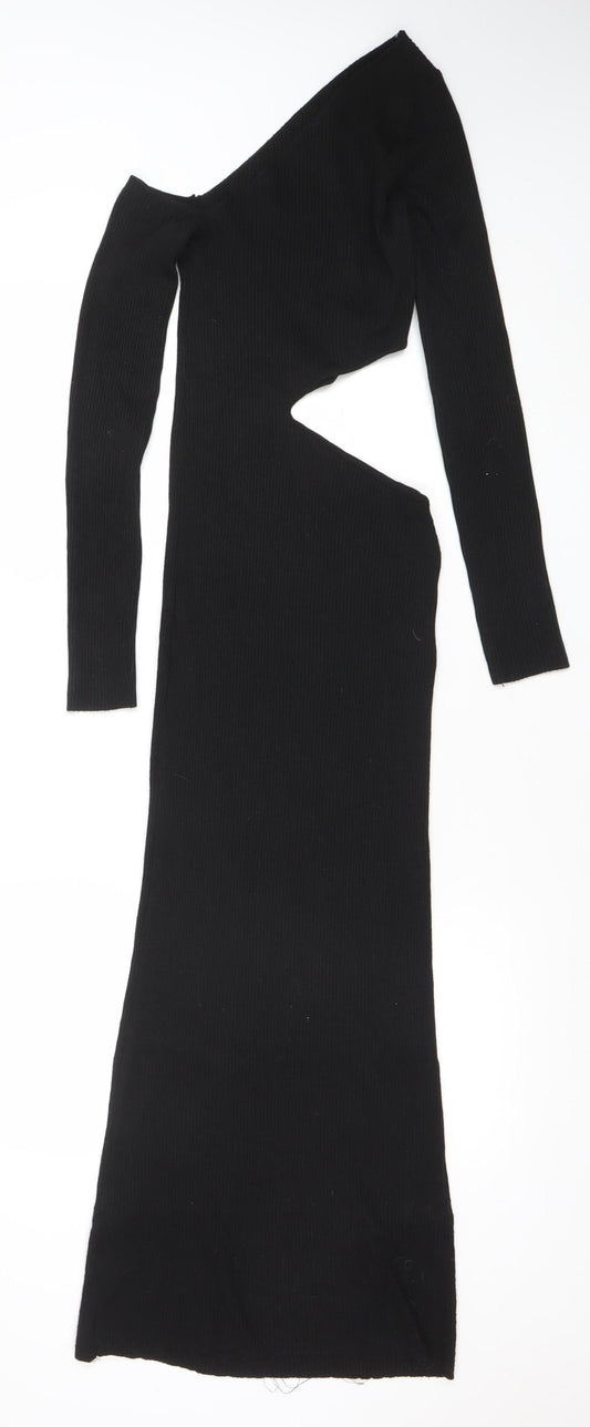 Womens UK Size XS Stradivarius Bodycon Dress