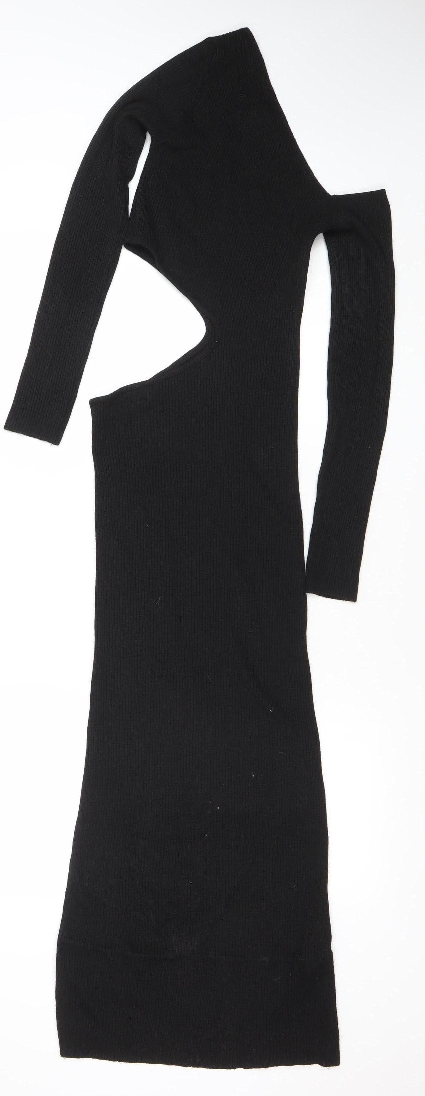 Womens UK Size XS Stradivarius Bodycon Dress