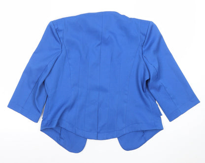 Womens UK Size 12 Marc Angelo Regular Blue Blazer
