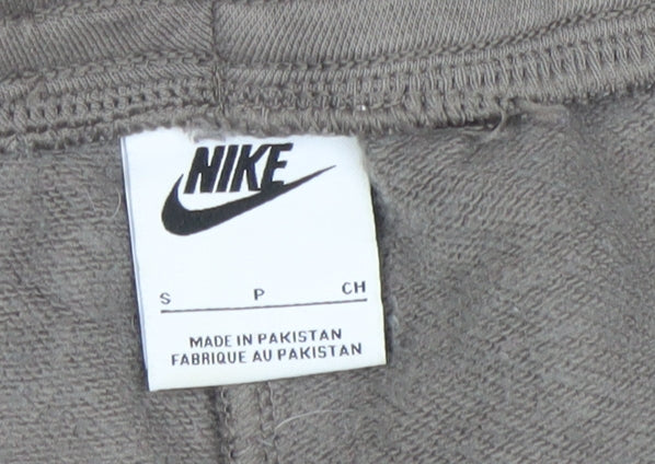 Mens UK Size S Nike Regular Fit Jogger Brown Trousers
