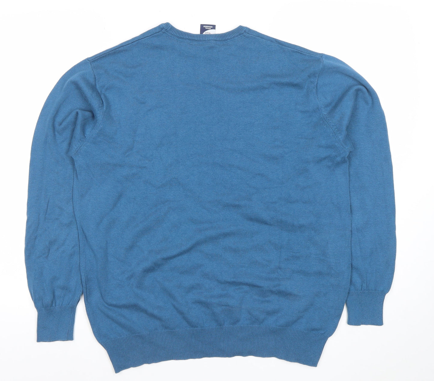 Tottenham Hotspur Men’s Blue Cotton Crew Neck Jumper M