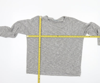 Womens UK Size S COS Grey Basic T-Shirt