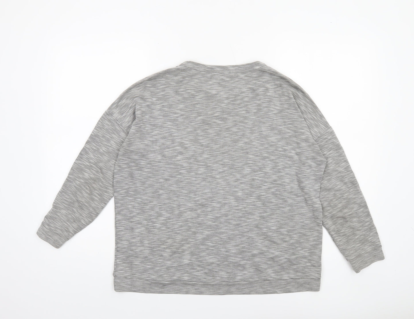 Womens UK Size S COS Grey Basic T-Shirt