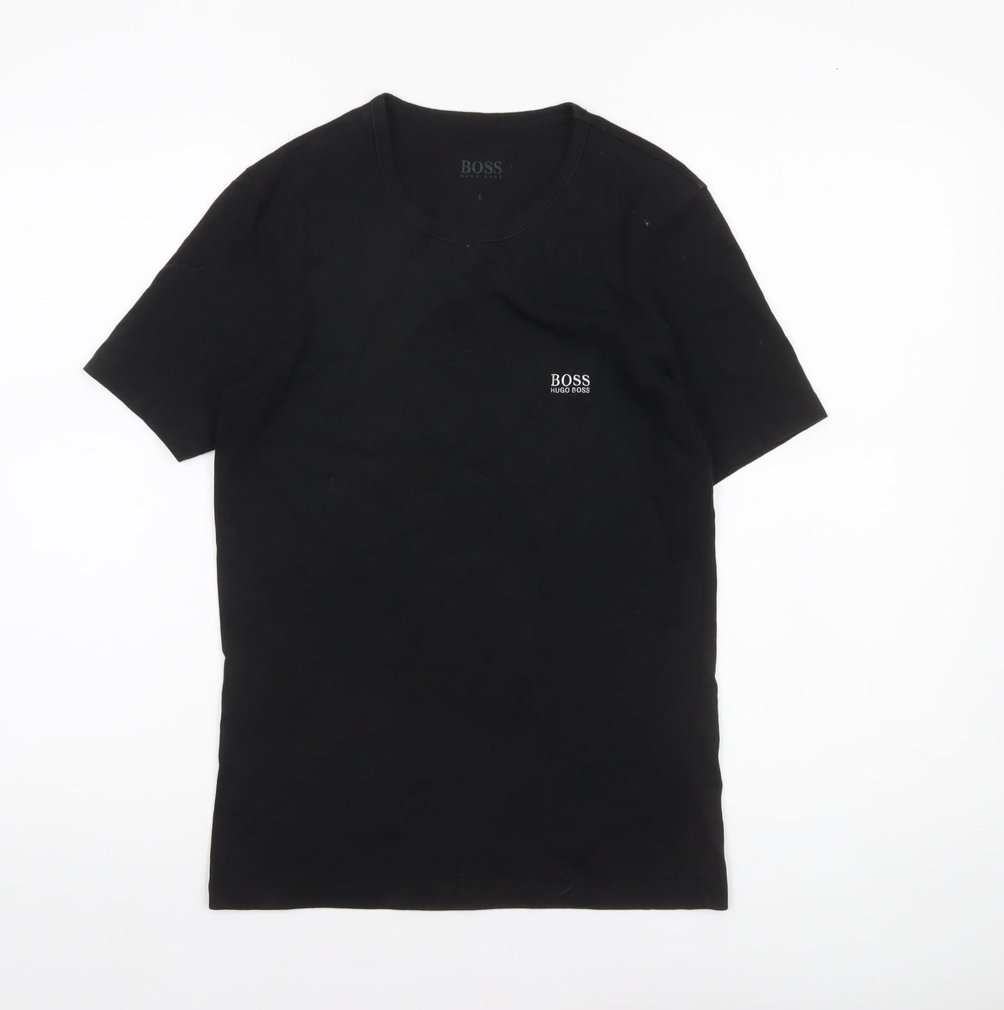 Mens UK Size S HUGO BOSS Black  T-Shirt