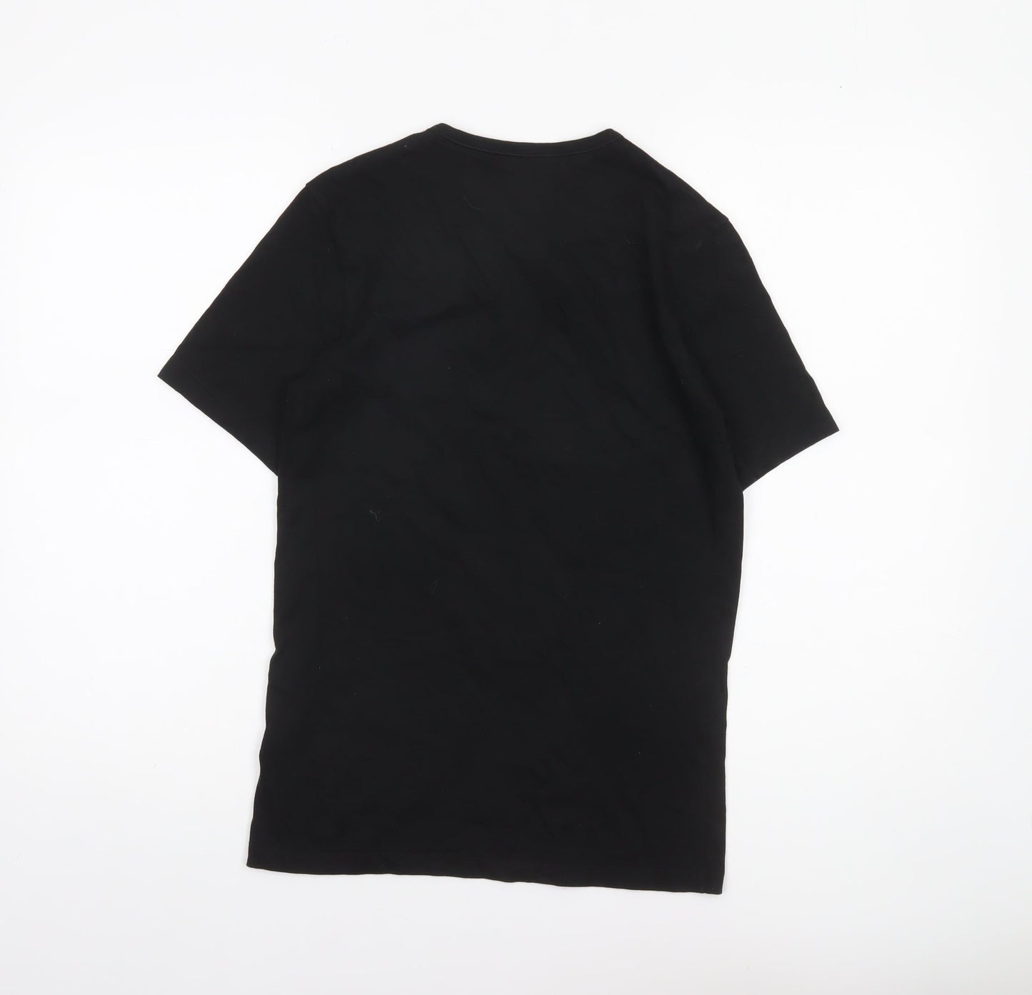 Mens UK Size S HUGO BOSS Black  T-Shirt