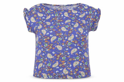 Womens UK Size S Oasis Blue Basic T-Shirt