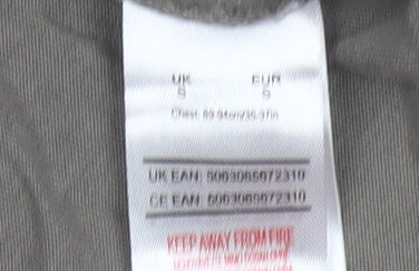 Rolling Stones Men's Grey Short Sleeve Band T-Shirt Size S