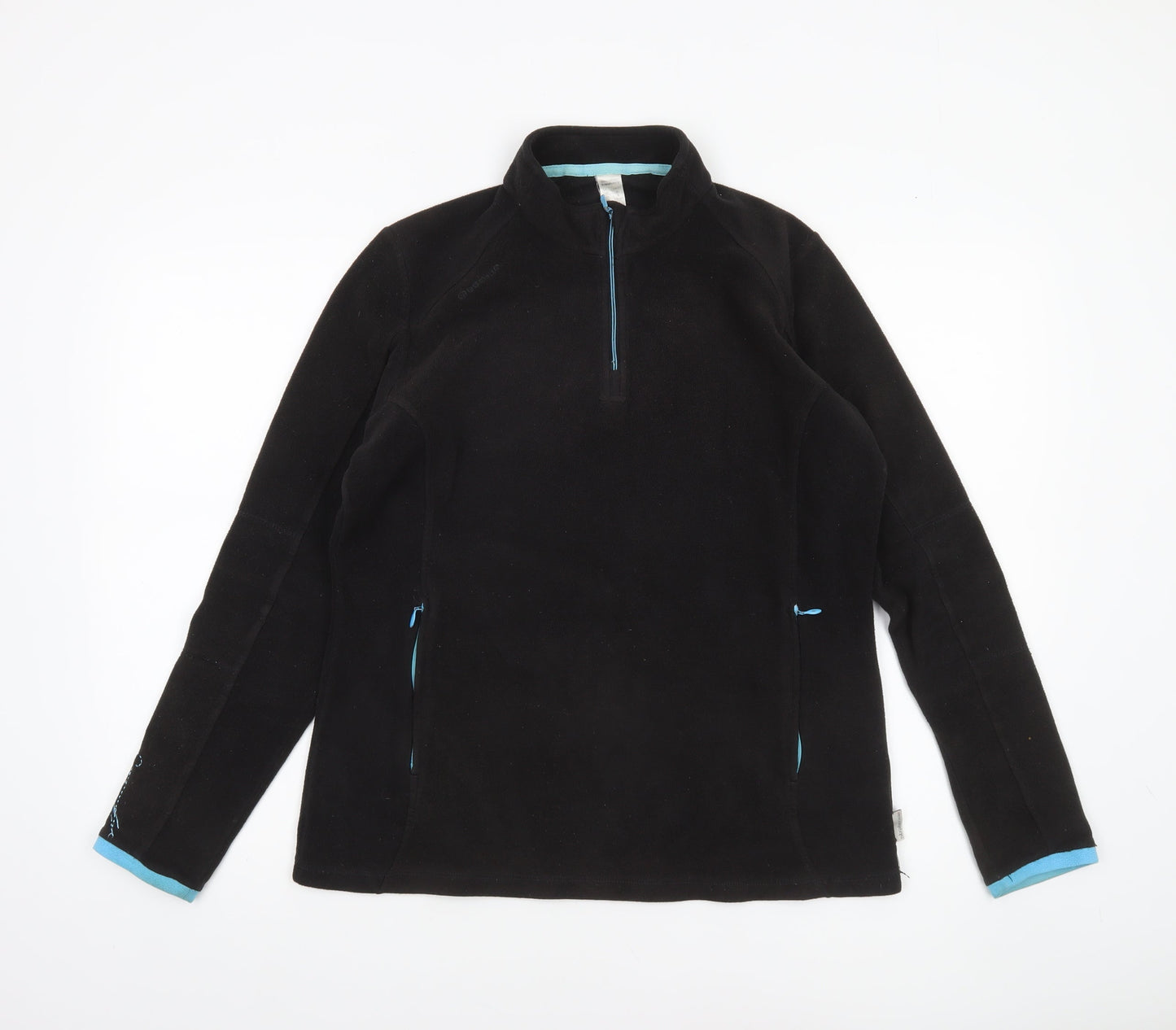 Womens UK Size XL Decathlon Creation Black Pullover Sweatshirt