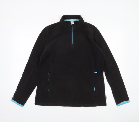 Womens UK Size XL Decathlon Creation Black Pullover Sweatshirt