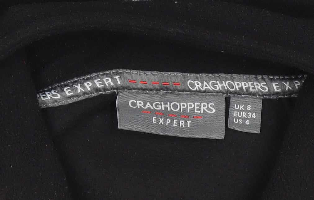 Womens UK Size 8 Craghoppers Black Basic Jacket