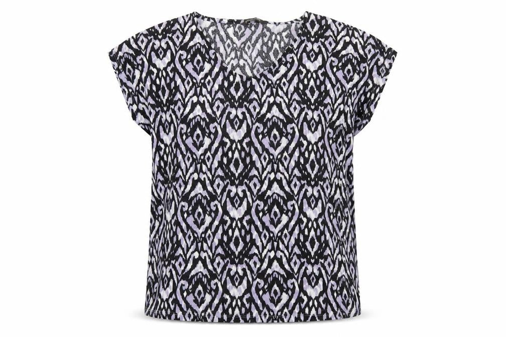 Womens UK Size 14 Bonmarché Multicoloured Basic Blouse