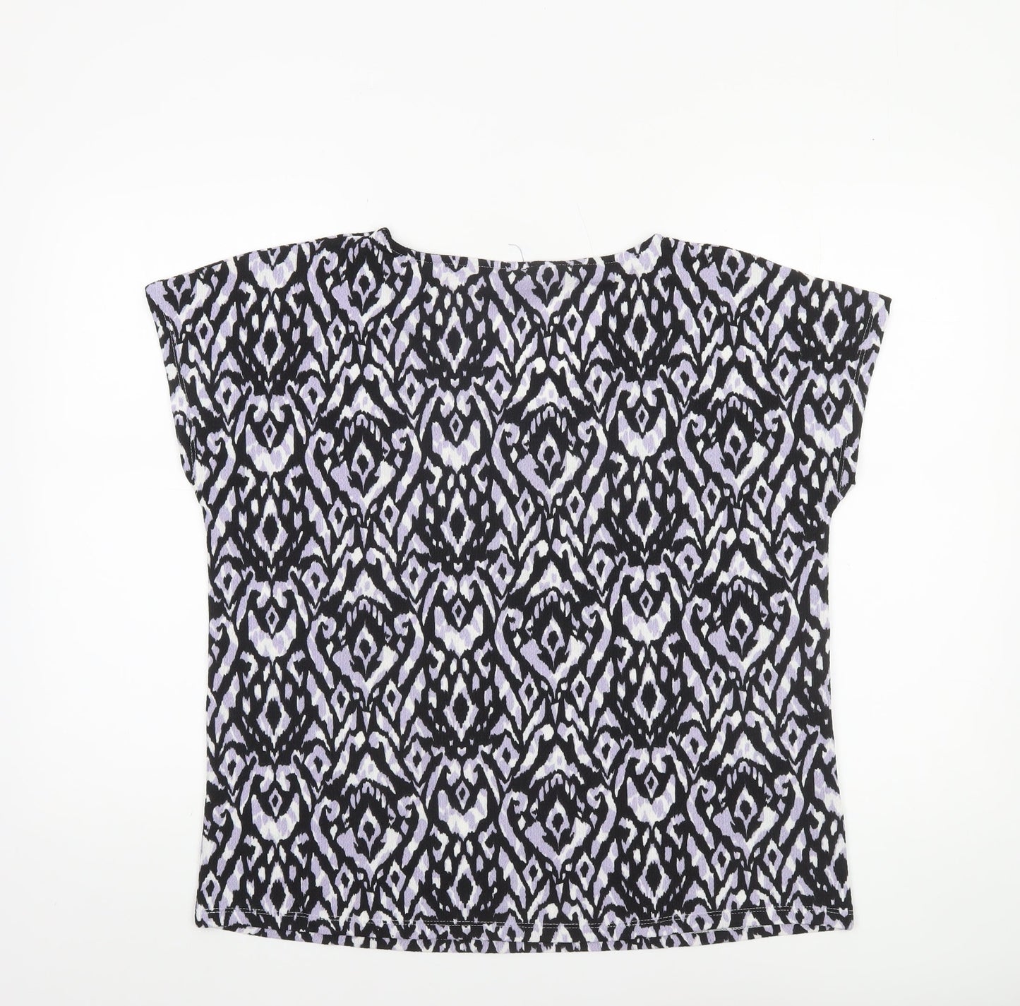 Bonmarché Women's Multicoloured Geometric Blouse Size 14