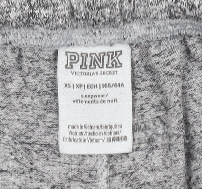 Victoria’s Secret PINK Women Grey XS Jersey Pyjama Pants