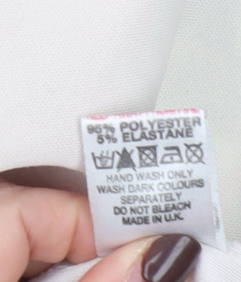 Missguided Women Multicoloured Floral Cropped Jacket Size 14