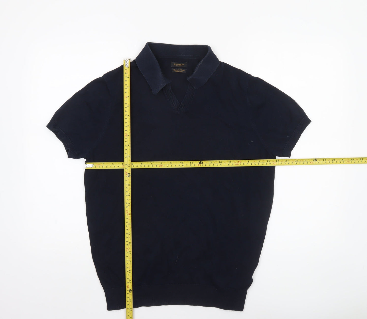 Mens UK Size S Gutteridge 100% Cotton Polo Shirt