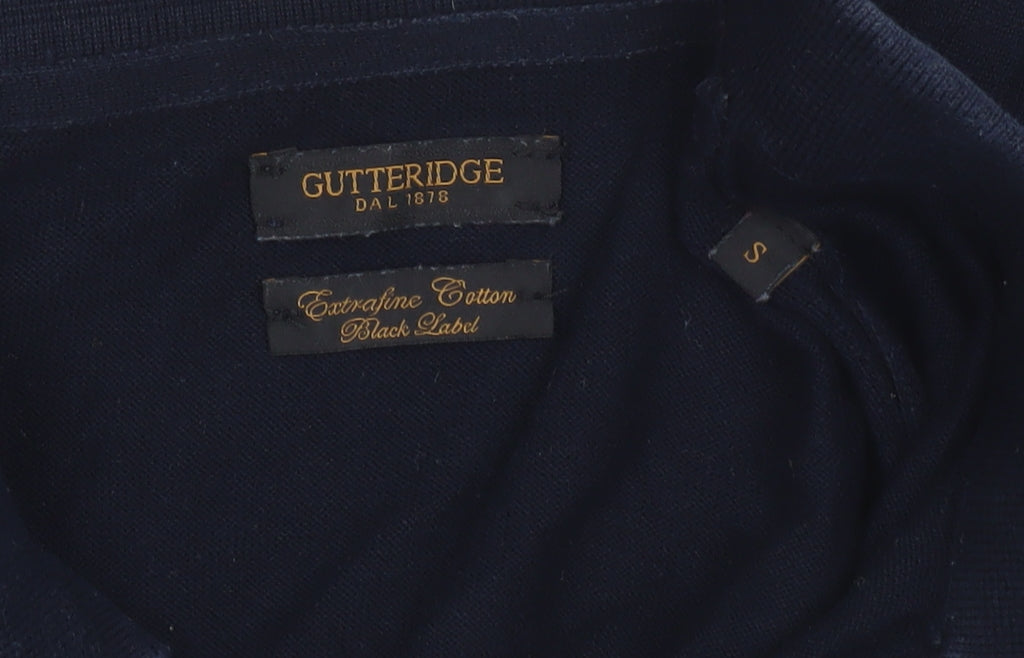 Mens UK Size S Gutteridge 100% Cotton Polo Shirt