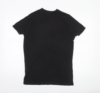Vivienne Westwood Men's Black Cotton Logo T-Shirt Size M