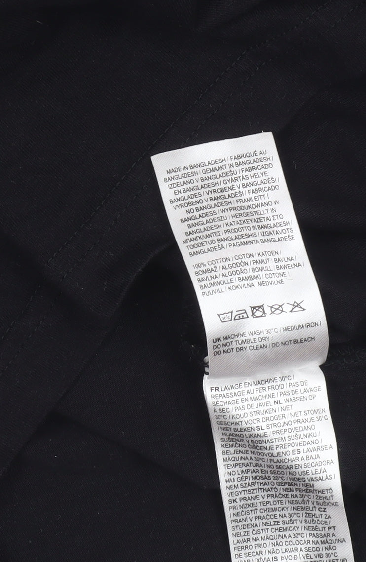 Mens UK Size M Lee Cooper Black  T-Shirt