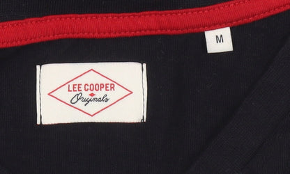 Mens UK Size M Lee Cooper Black  T-Shirt