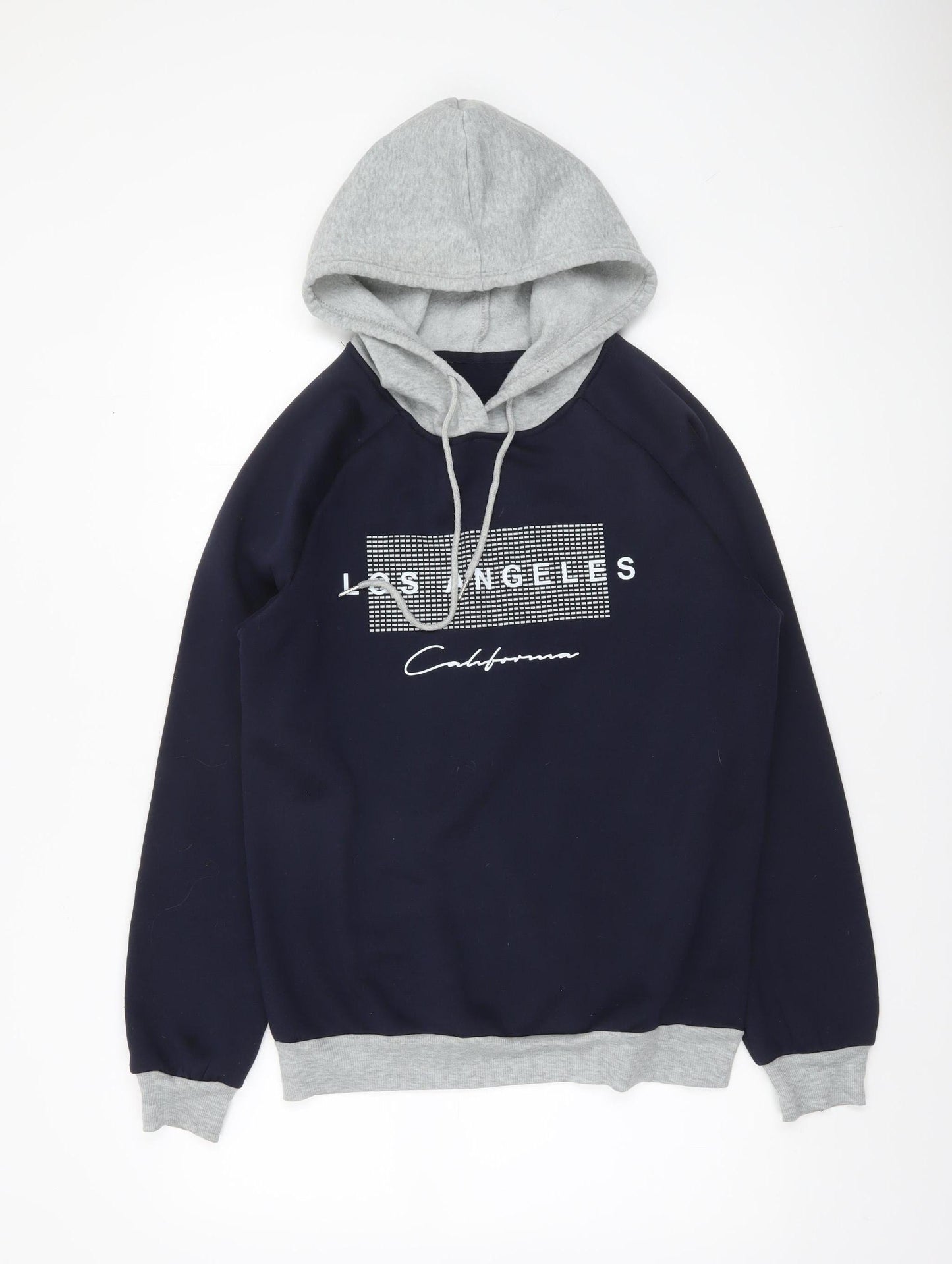 Mens UK Size S SheIn Blue Pullover Hoodie