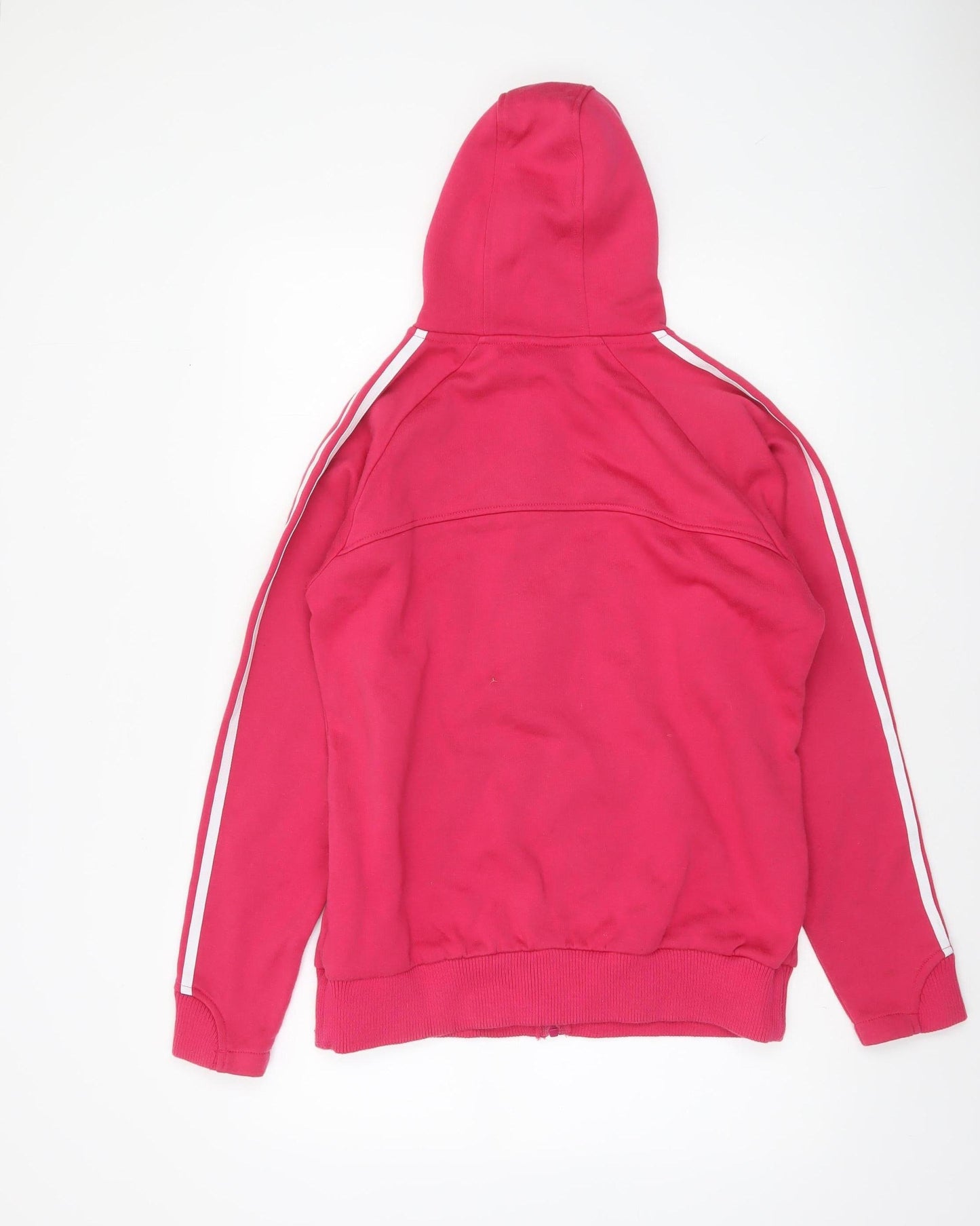 Lonsdale Women’s Pink Full Zip Hoodie Size 14 Cotton Blend
