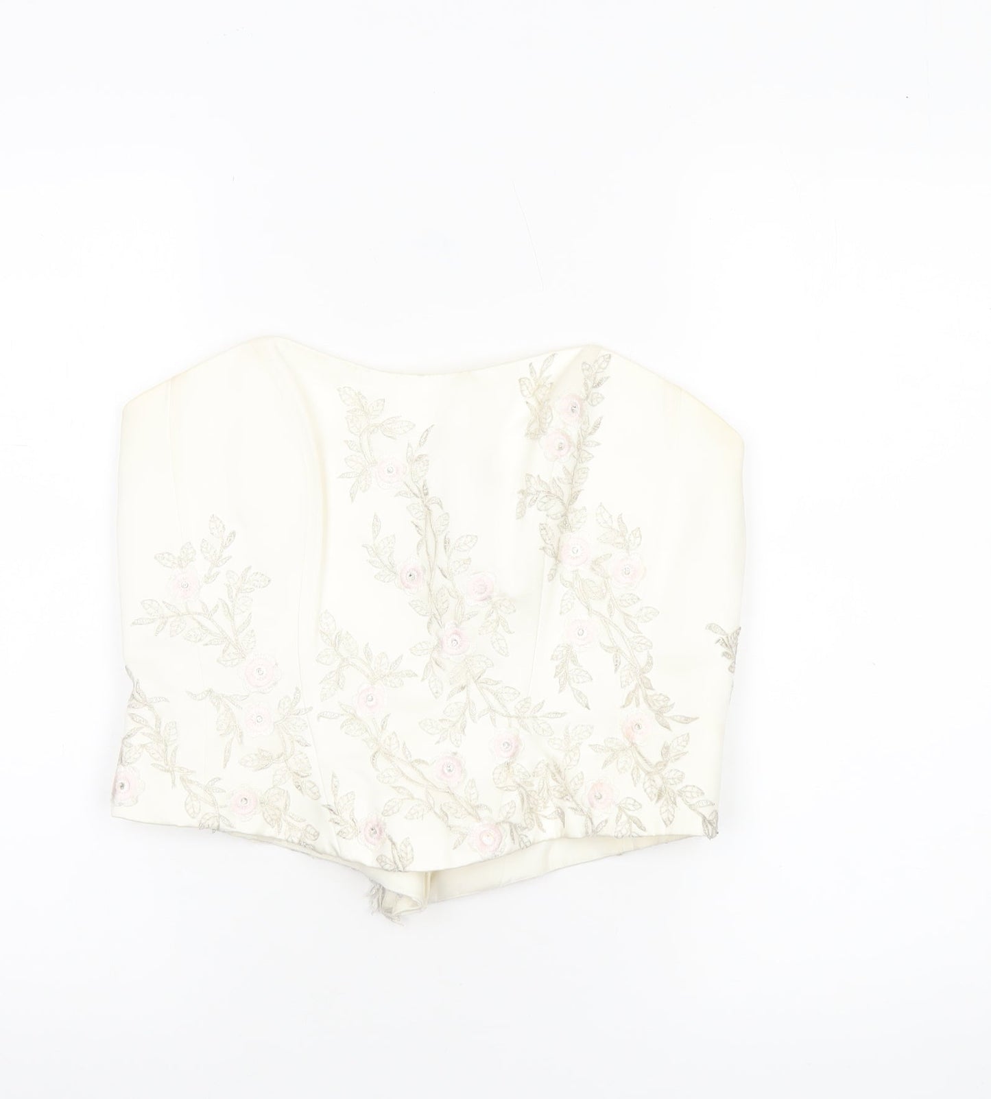 Womens UK Size 10 Pronuptia Paris Ivory Camisole Blouse