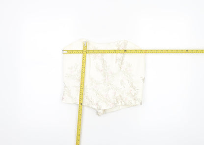 Womens UK Size 10 Pronuptia Paris Ivory Camisole Blouse